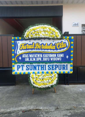 Papan Bunga Duka di Alam Barajo