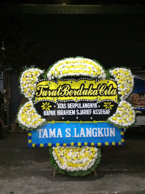 Papan Bunga Duka di Alam Barajo